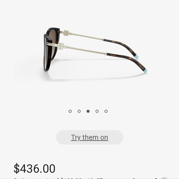 Tiffany & Company Sunglasses TF4178. #348 - Picture 4 of 16